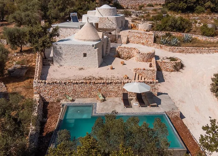 Trulli Meridiem Con Piscina * 奥斯图尼